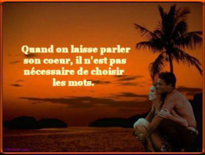 DIS MOI DES MOTS DOUX
